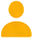 Simple filled person bust icon used for voter-registration content.