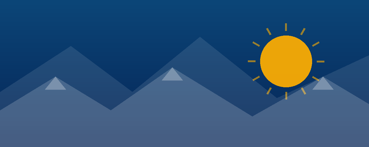 Illustrated Alberta Tomorrow banner with mountains and a rising sun for the article What a YES Vote Actually Means.