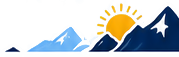 Small decorative Alberta mountain and sun illustration in the Every voice matters panel.