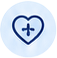 Pale-blue circular feature icon with a navy rising line graph and yellow arrow.